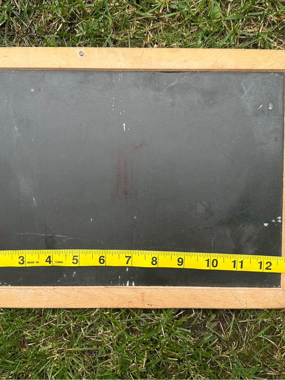 Vintage slate board